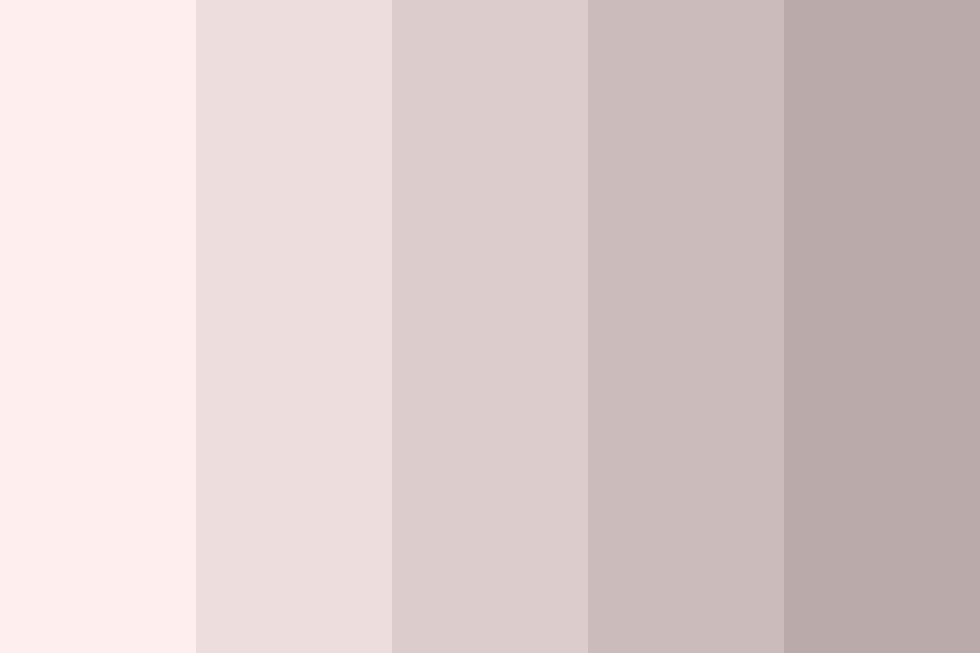 Pastel pink 6 Color Palette