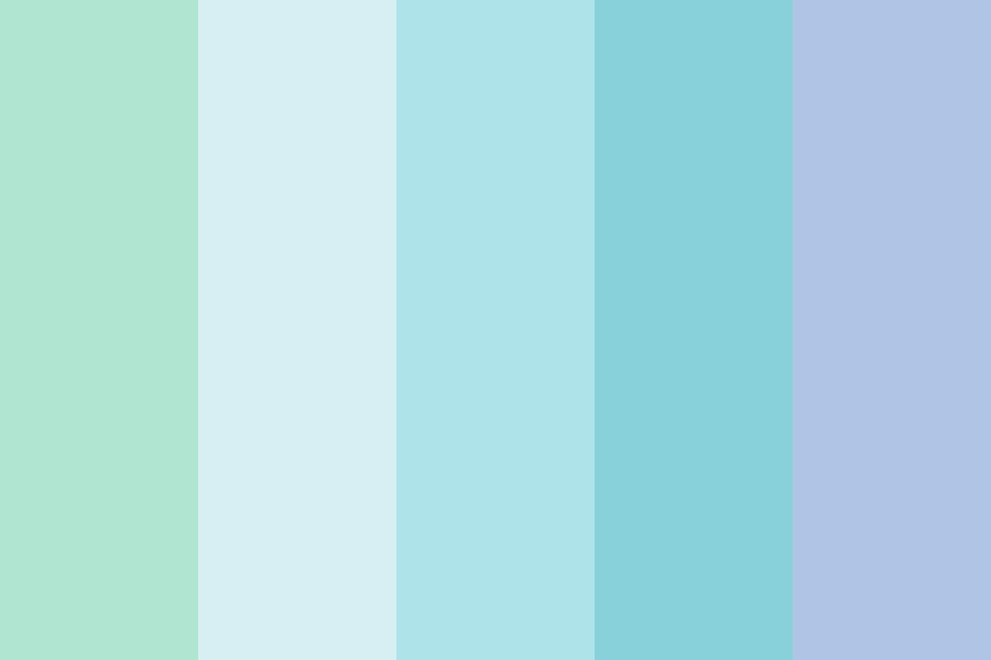 Powder Blue Raize Color Palette