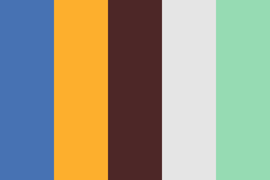 Blender UI Color Shades Color Palette