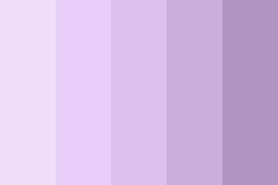 Soft Pastel - Purple Shades Color Palette