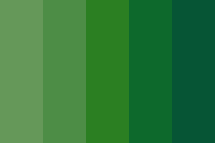 Digitizeed green Color Palette