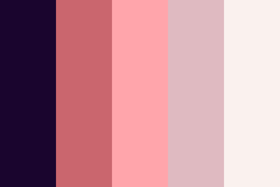 Powder Rose color palette