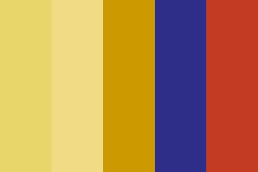 Aetherpunk color palette