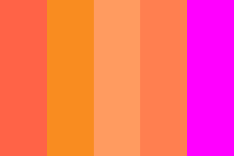 Red Yellow Pink Palette Color Palette
