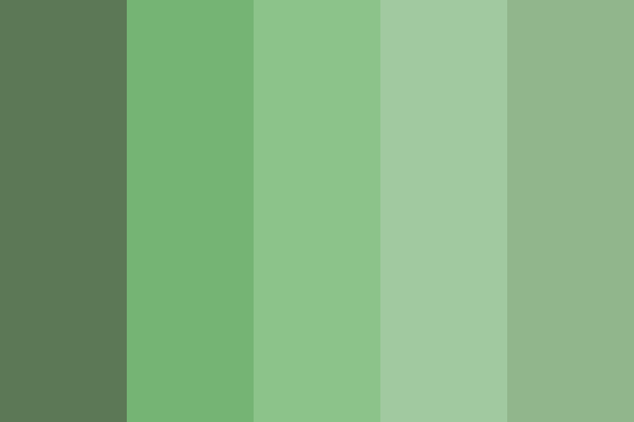 Couleurs Tipos De Color Verde Tipos De Verde Paleta De Color Verde ...