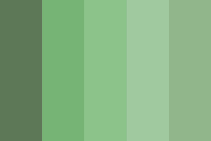 Tipos De Color Verde