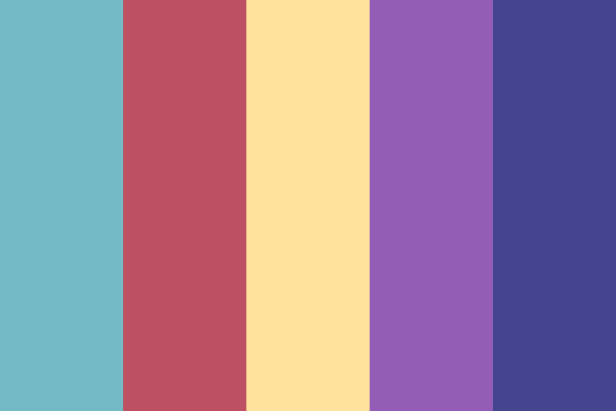 Glamrock Bonnie RUIN DLC Color Palette