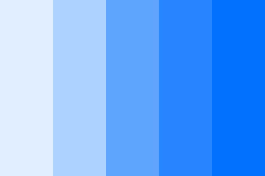 Electric Blue Jay Color Palette