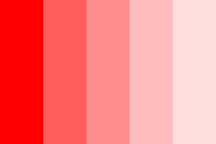 Paint The Town Red color palette