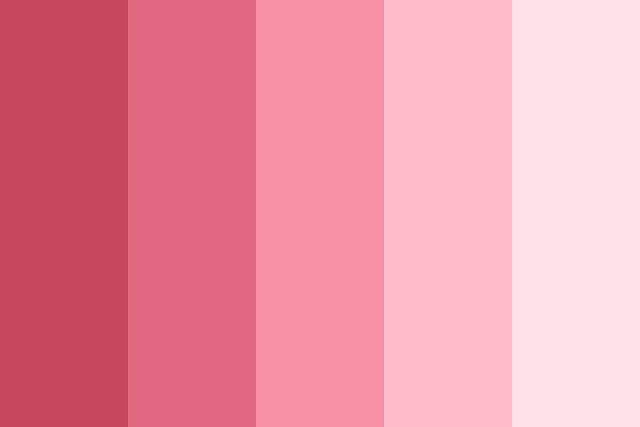 Tropical Cranberrysicle Color Palette