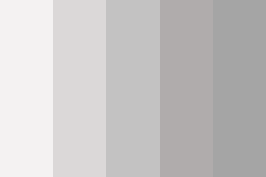 SHADES OF GRAY - LIGHTEST color palette