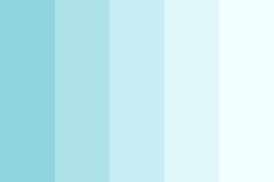 Plunging Waterfall Color Palette