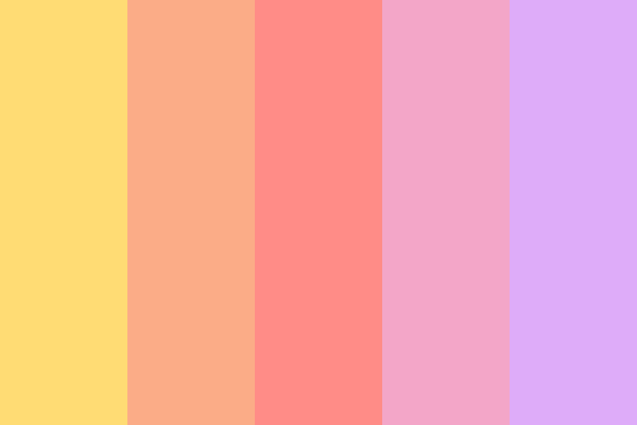 Google Calendar - Summer color palette