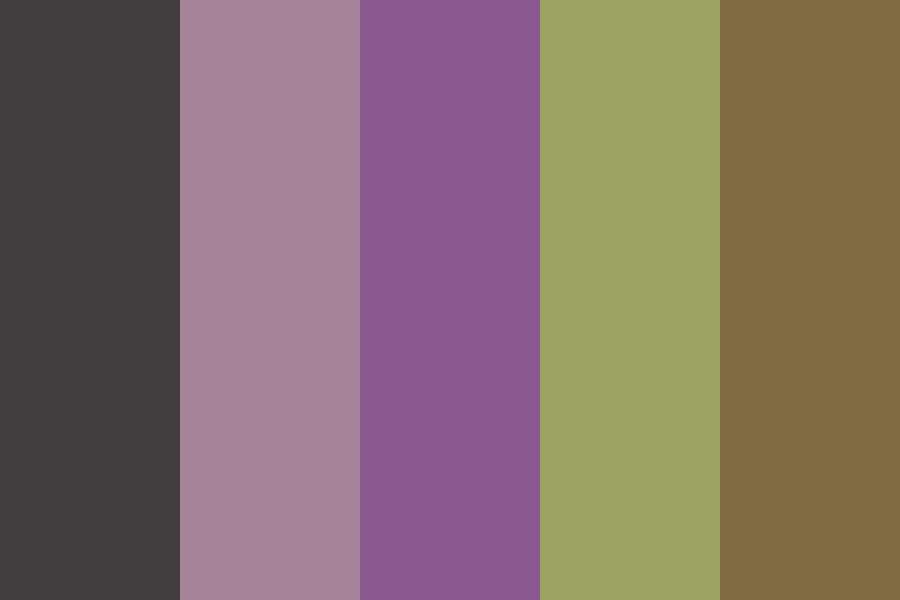 Cappuccino vibes color palette