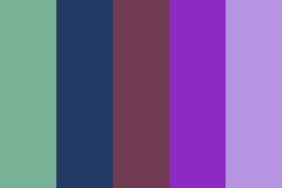 Super Silly Fun Land Color Palette