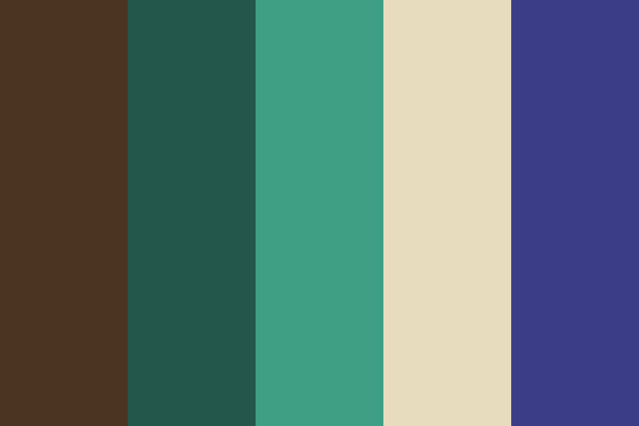 PNG Image of Venti From Genshin Color Palette.