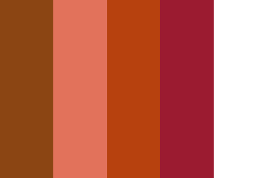 ClaraReds color palette