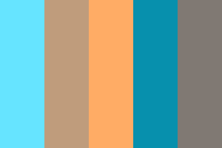 Tin Toys color palette