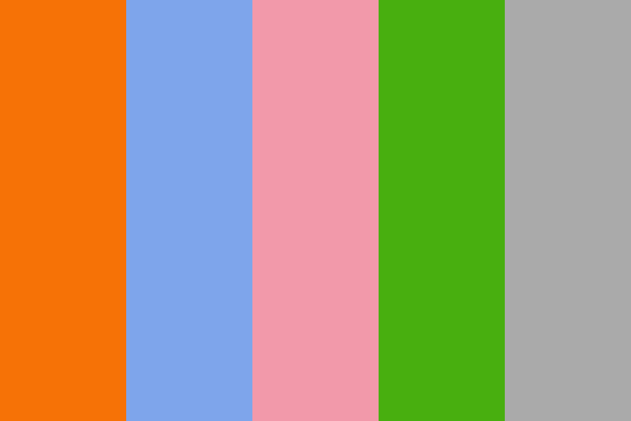 Princess Lily color palette