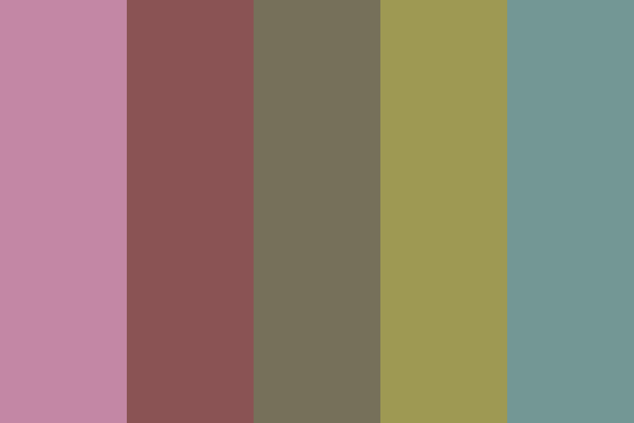 Wedding serina color palette