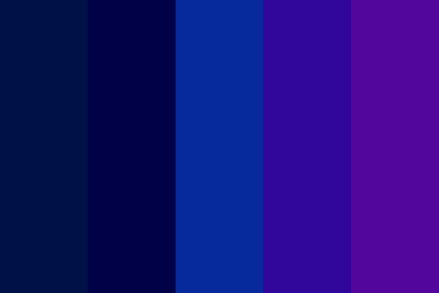 Electric Night color palette