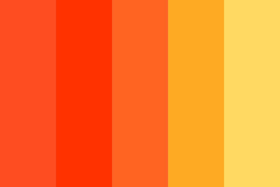 Final Flame color palette