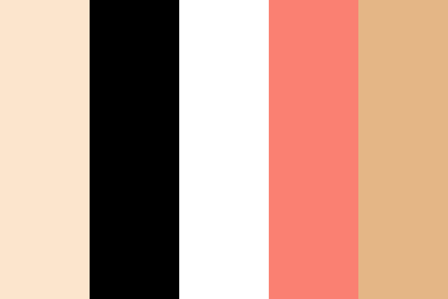 beige besties color palette