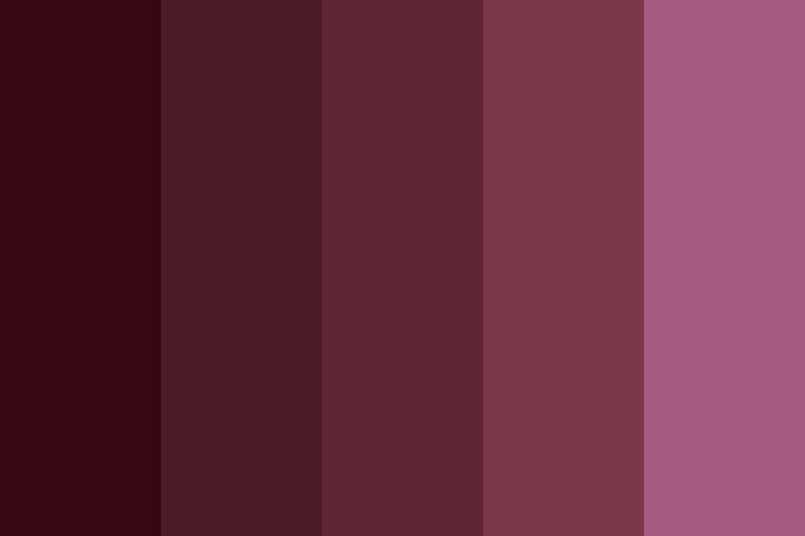 Dark Plum Shades Color Palette