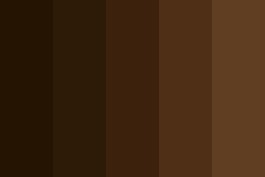 Dark Coffee Shades Color Palette