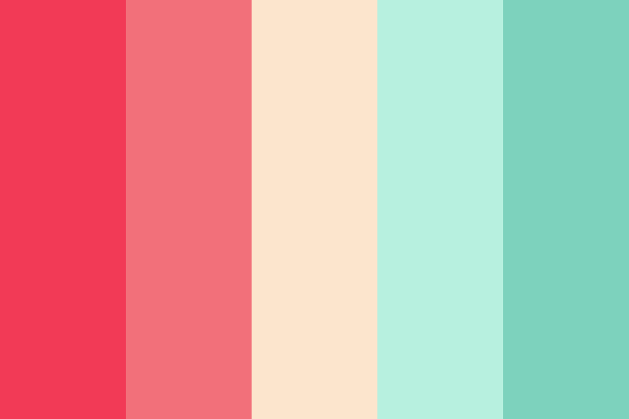oceans treasure color palette