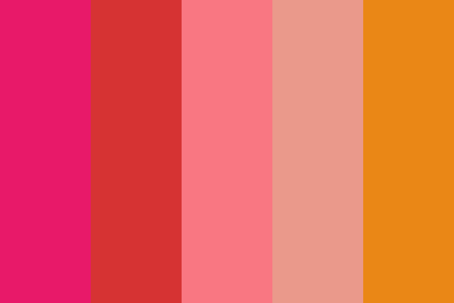 Jan, Feb, Mar, Apr, May color palette