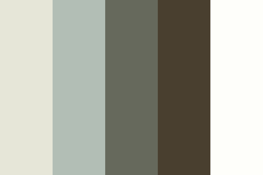Cenere e polvere capelli 1 color palette