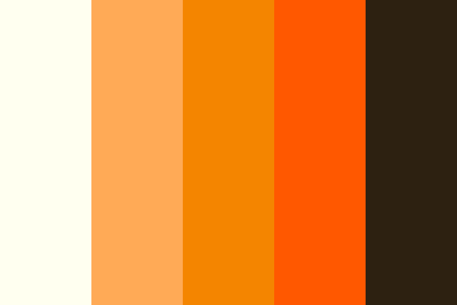 Foxynette color palette