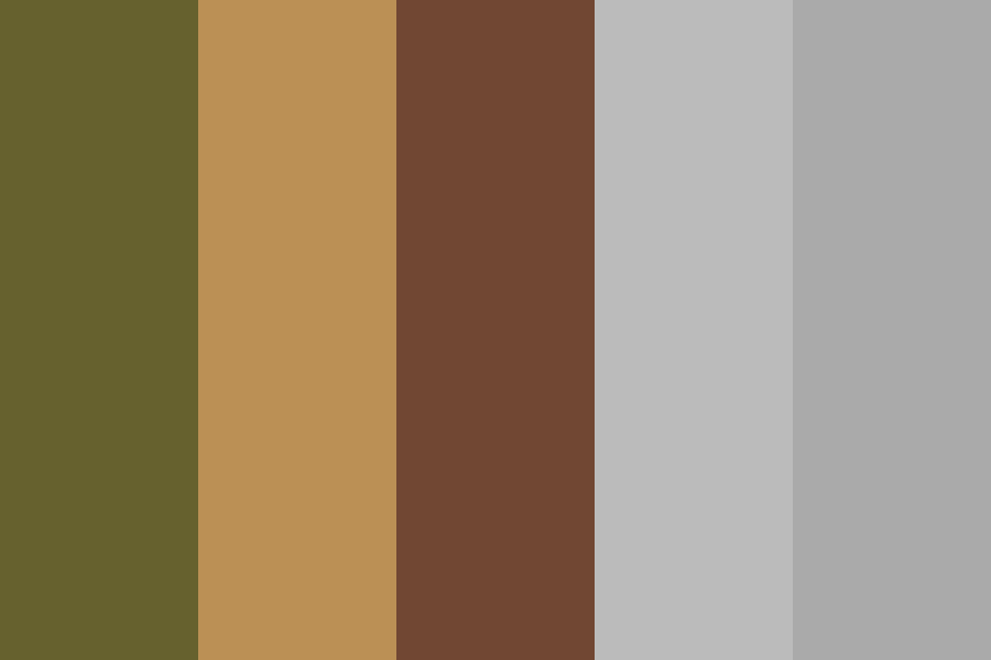 dirt greenish color palette