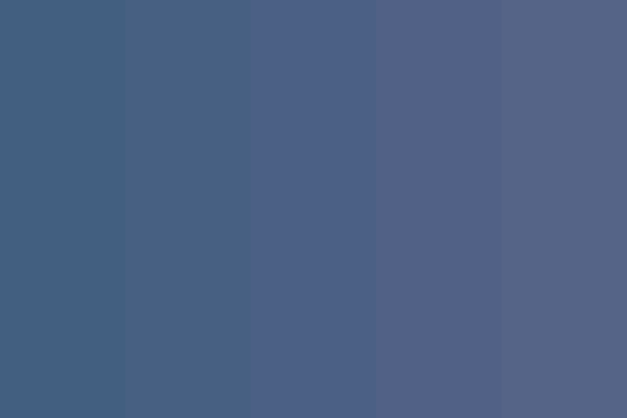 glacier gradient color palette