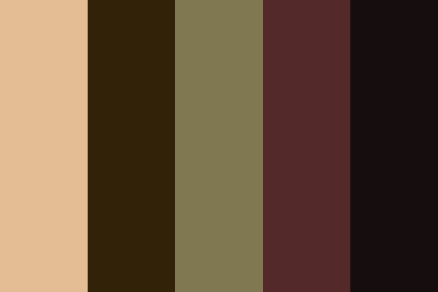 French Fried color palette