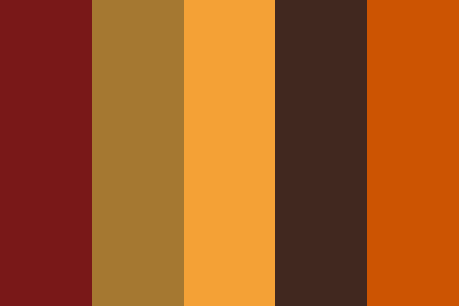 Autumn Awe color palette