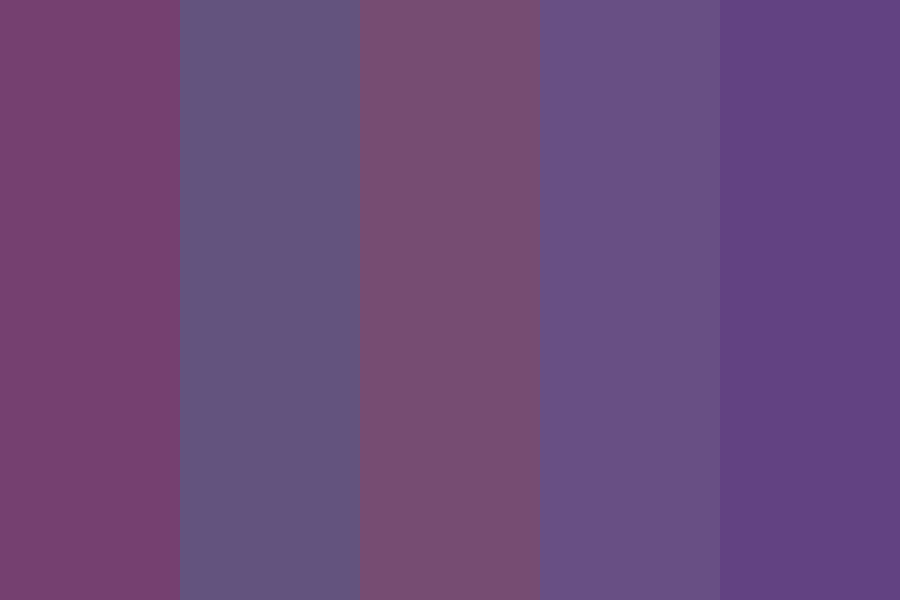 Violet Purple Tunes color palette