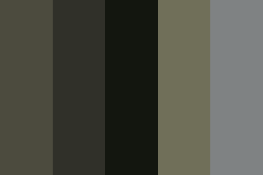 Hyena scavengers color palette