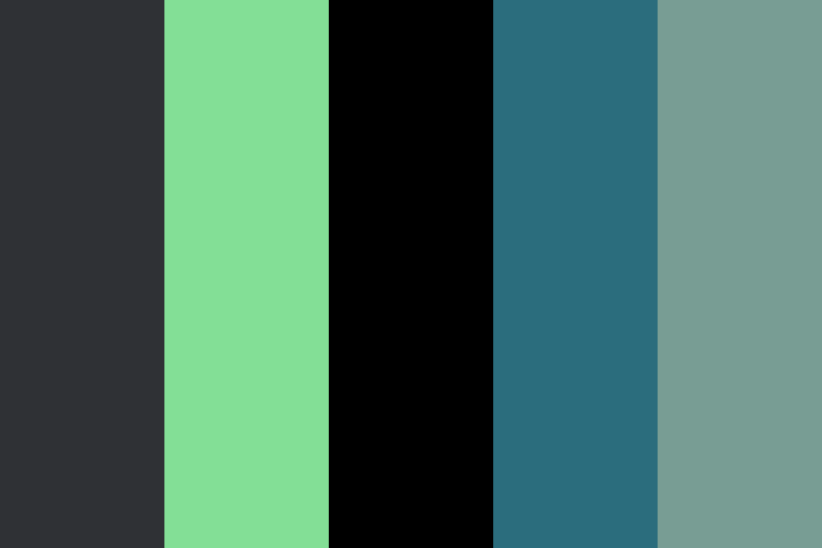 Green Mean Machine color palette