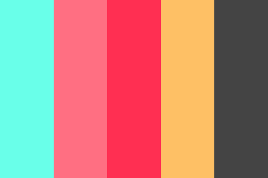 Melon Mall color palette