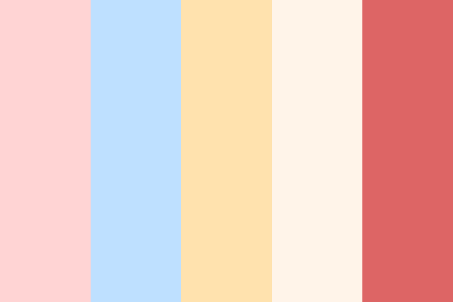 Magical Melli Official Color Palette color palette