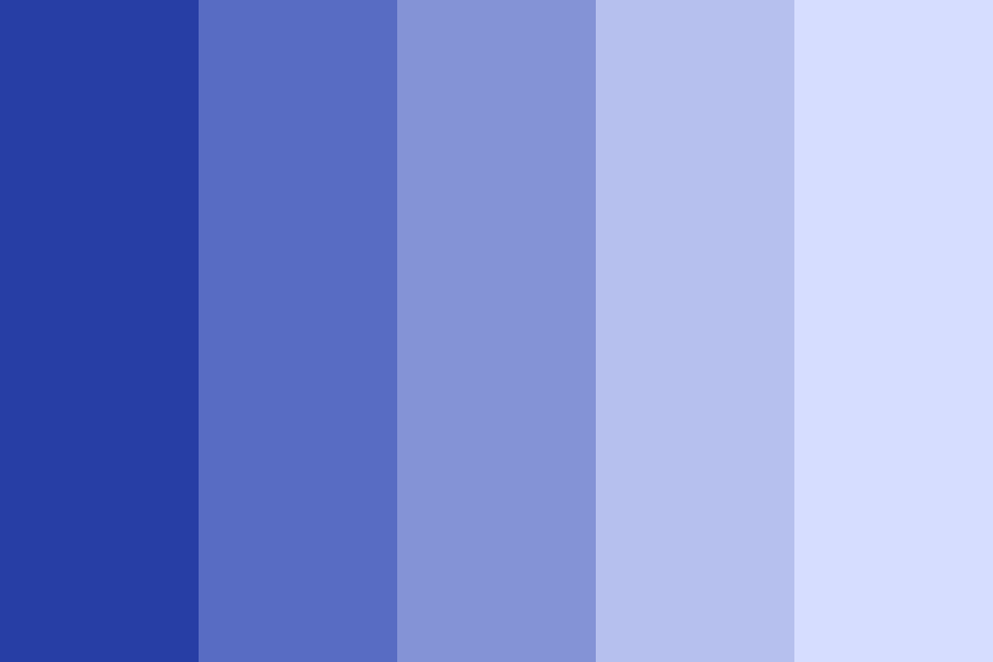 Shades of blue, Colour dictionary, Blue aesthetic