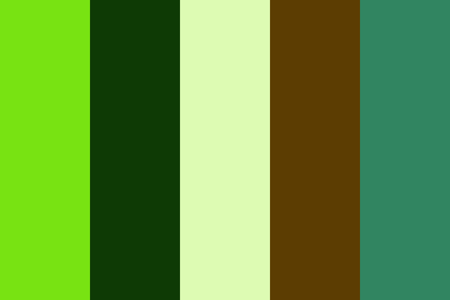 Alligator green Color Palette