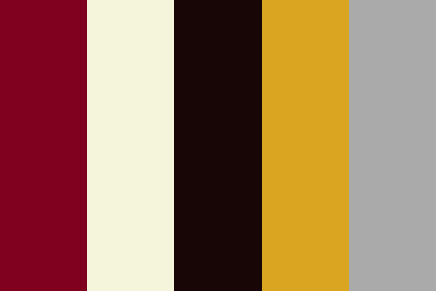 traditional pg color palette