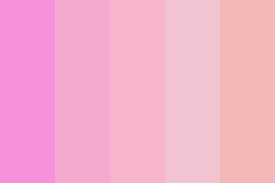 Weird pink color palette