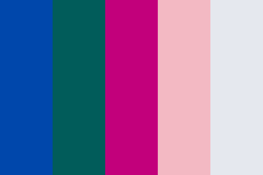 Secondary Dark Femme Colors color palette