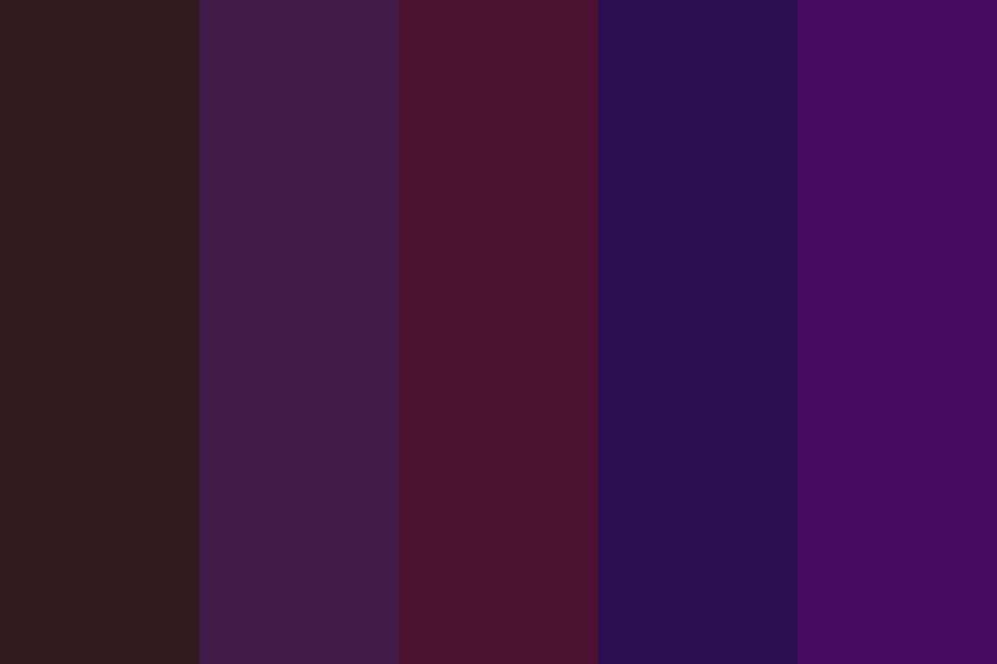 My favorite purples color palette