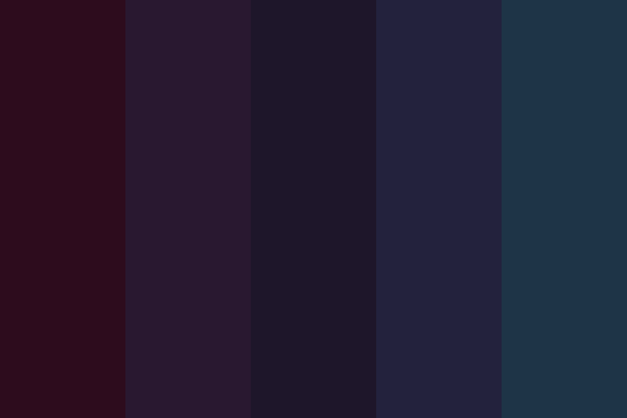 Midnight Vale color palette