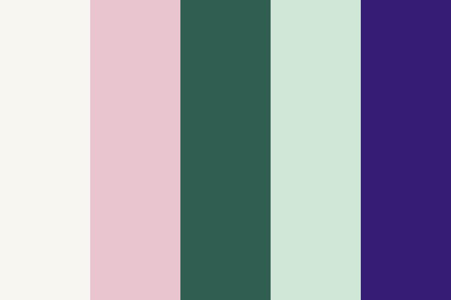 sanfter garten color palette